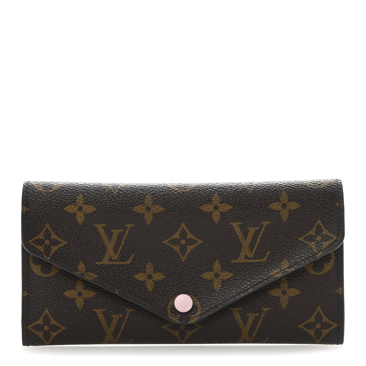Monogram Josephine Wallet Rose Ballerine