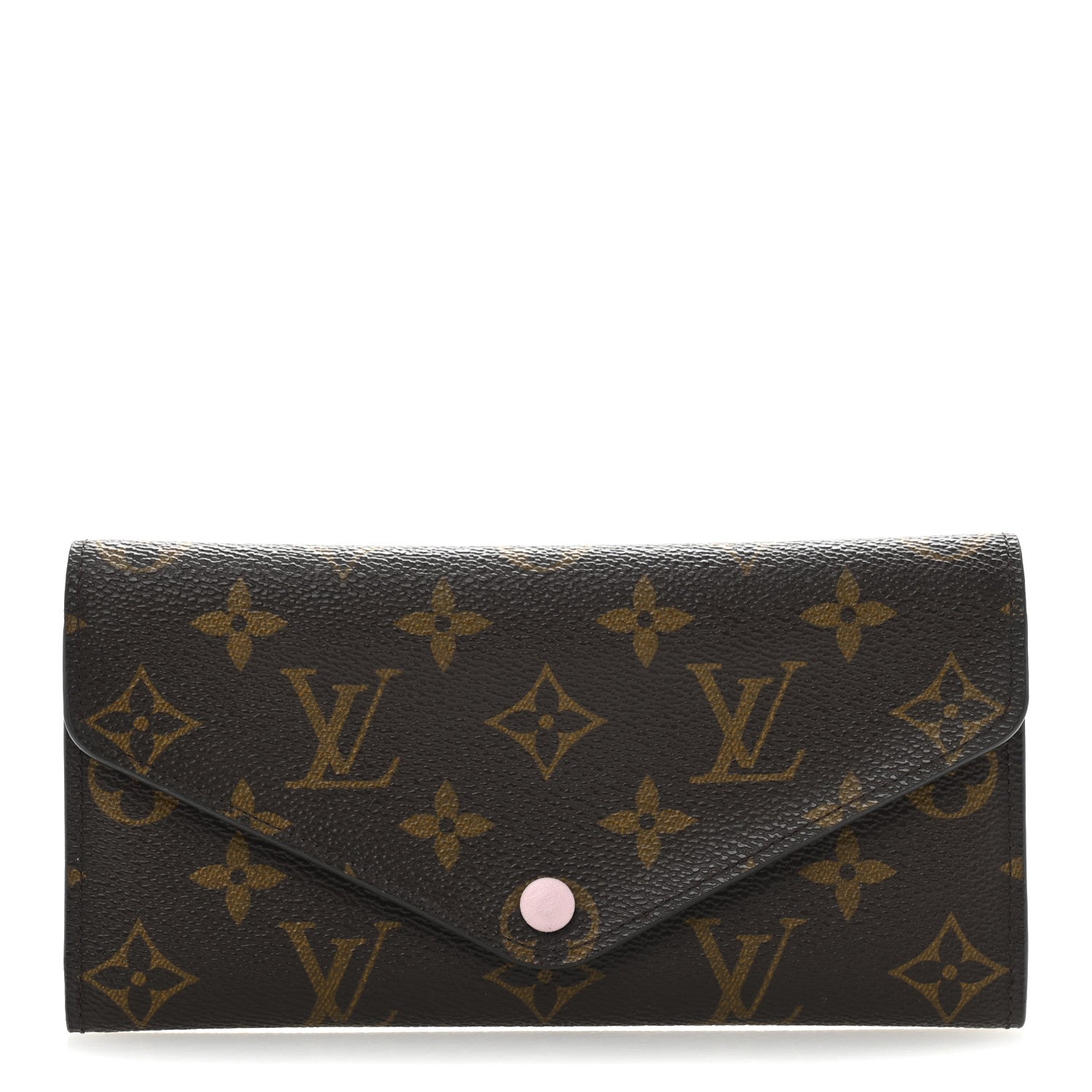 Louis Vuitton Monogram Josephine Wallet Rose Ballerine 1 of 10
