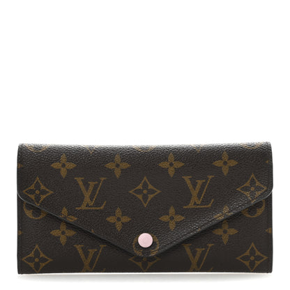 Louis Vuitton Monogram Josephine Wallet Rose Ballerine 1 of 10