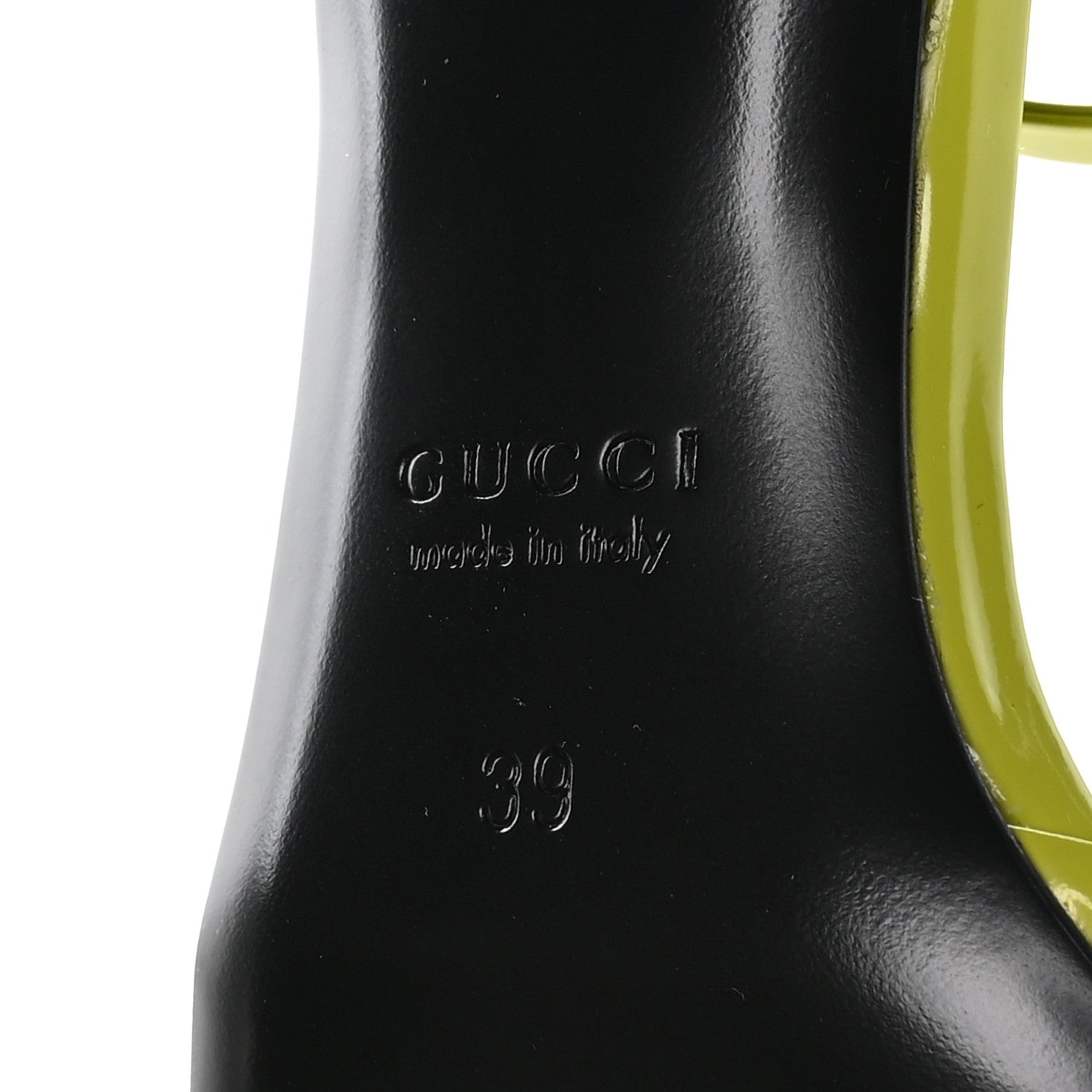 Gucci Regent Calfskin Horsebit Selene 85mm Slingback Sandals 39 Firefly 7 of 8
