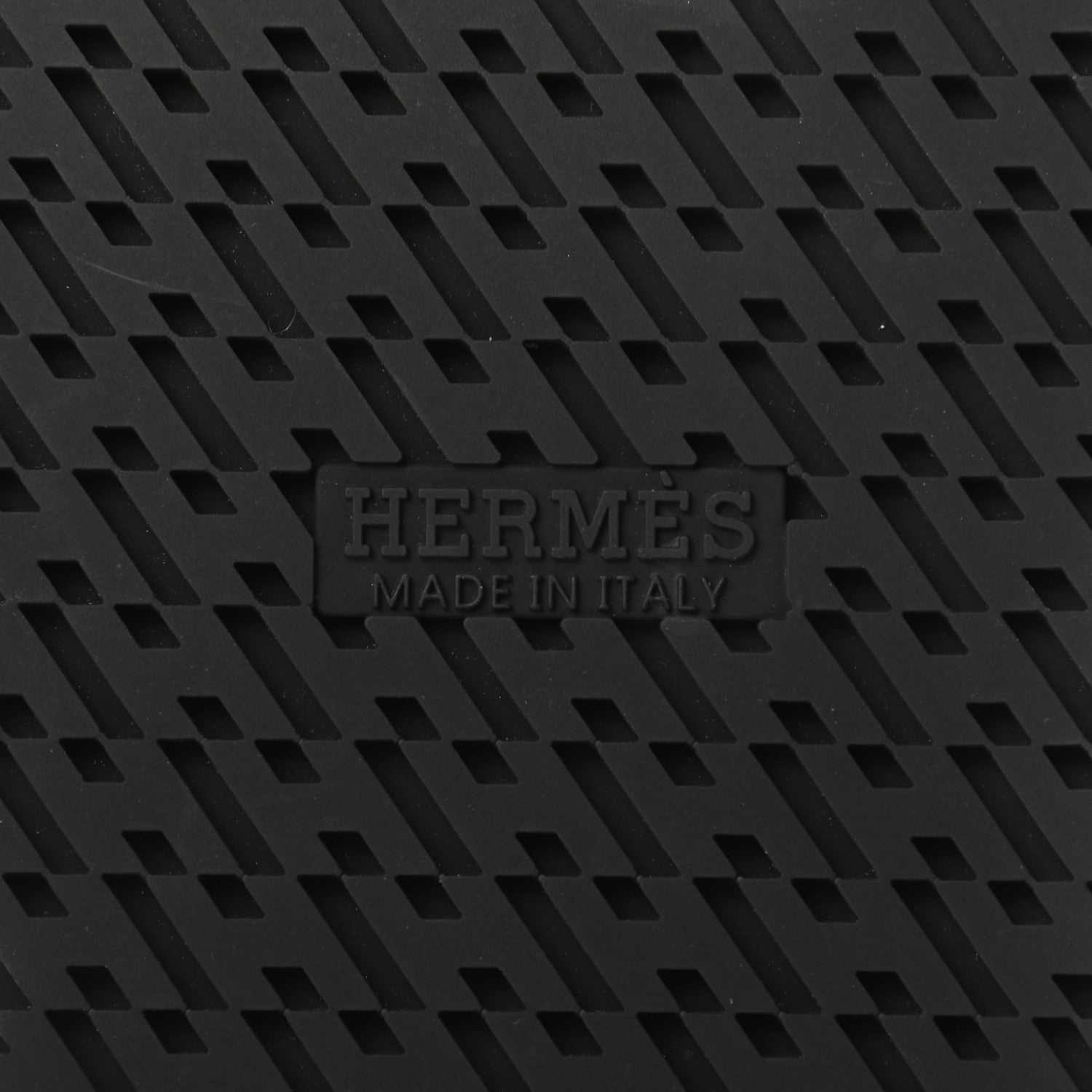 Hermes Calfskin Woolskin Mens Chypre Sandals 43 Black Ecru 6 of 7