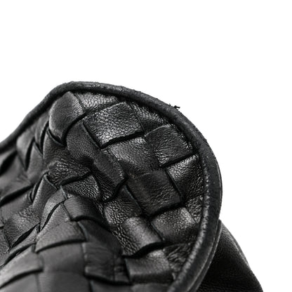 Bottega Veneta Nappa Intrecciato Small Hobo Shoulder Bag Black 10 of 13