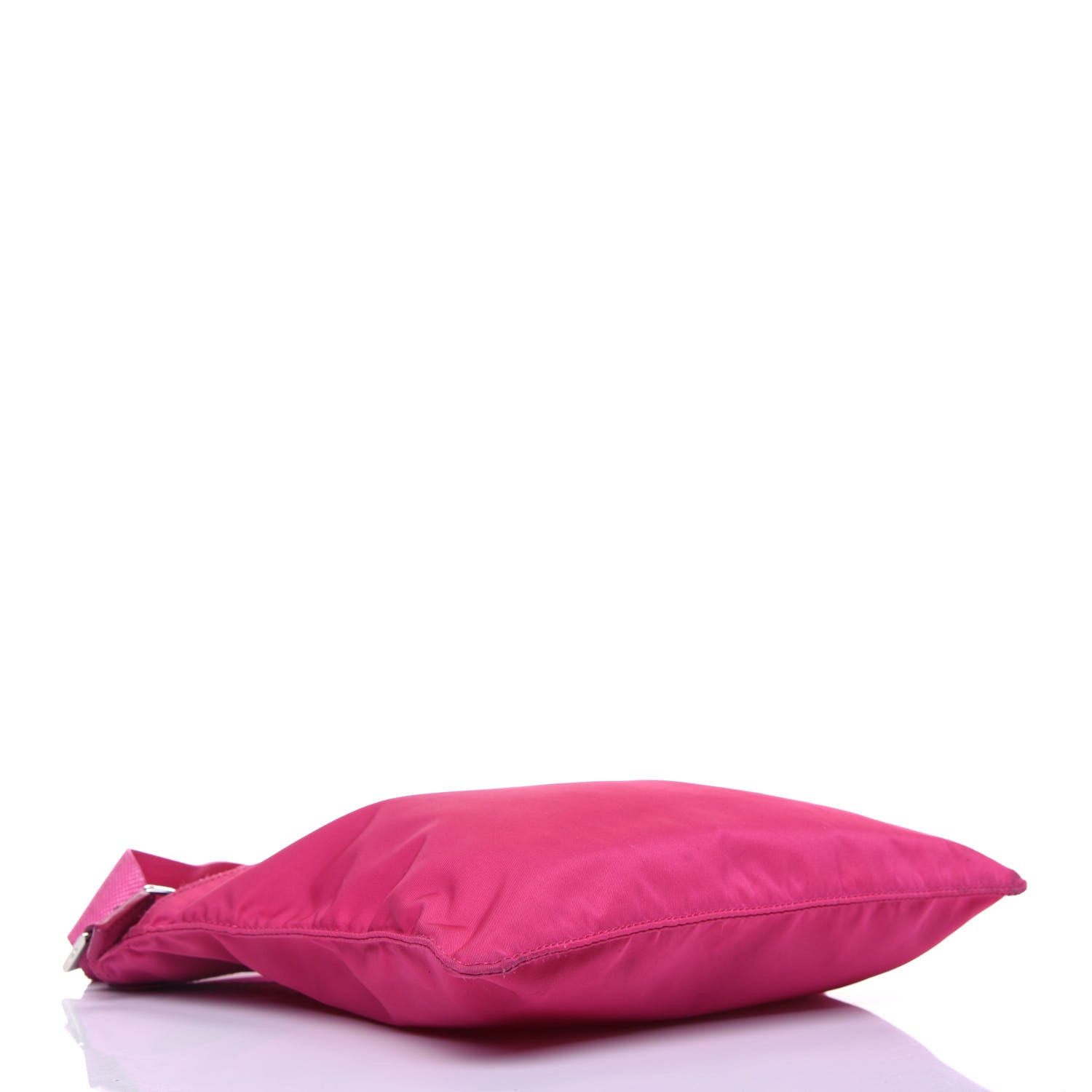 Prada Nylon Vela Flat Messenger Bag Fuxia 4 of 18