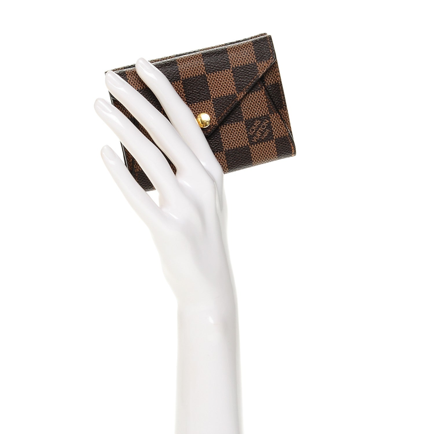 Louis Vuitton Damier Ebene Compact Origami Wallet 2 of 6