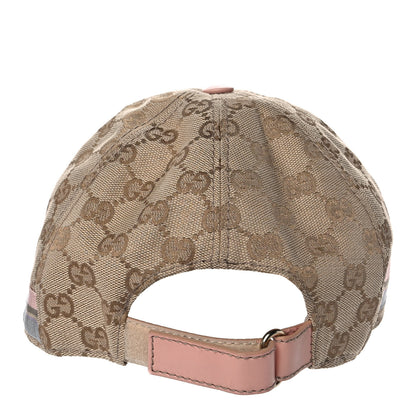 Gucci Monogram Web Baseball Hat XL Beige 4 of 7