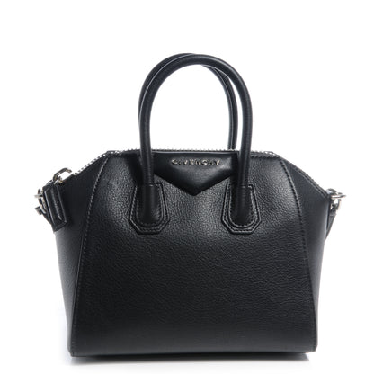 Givenchy Sugar Goatskin Mini Antigona Black 1 of 7
