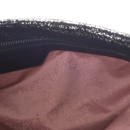 Stella McCartney Chamois Shiny Dotted Small Falabella Tote Ruthenium 8 of 11