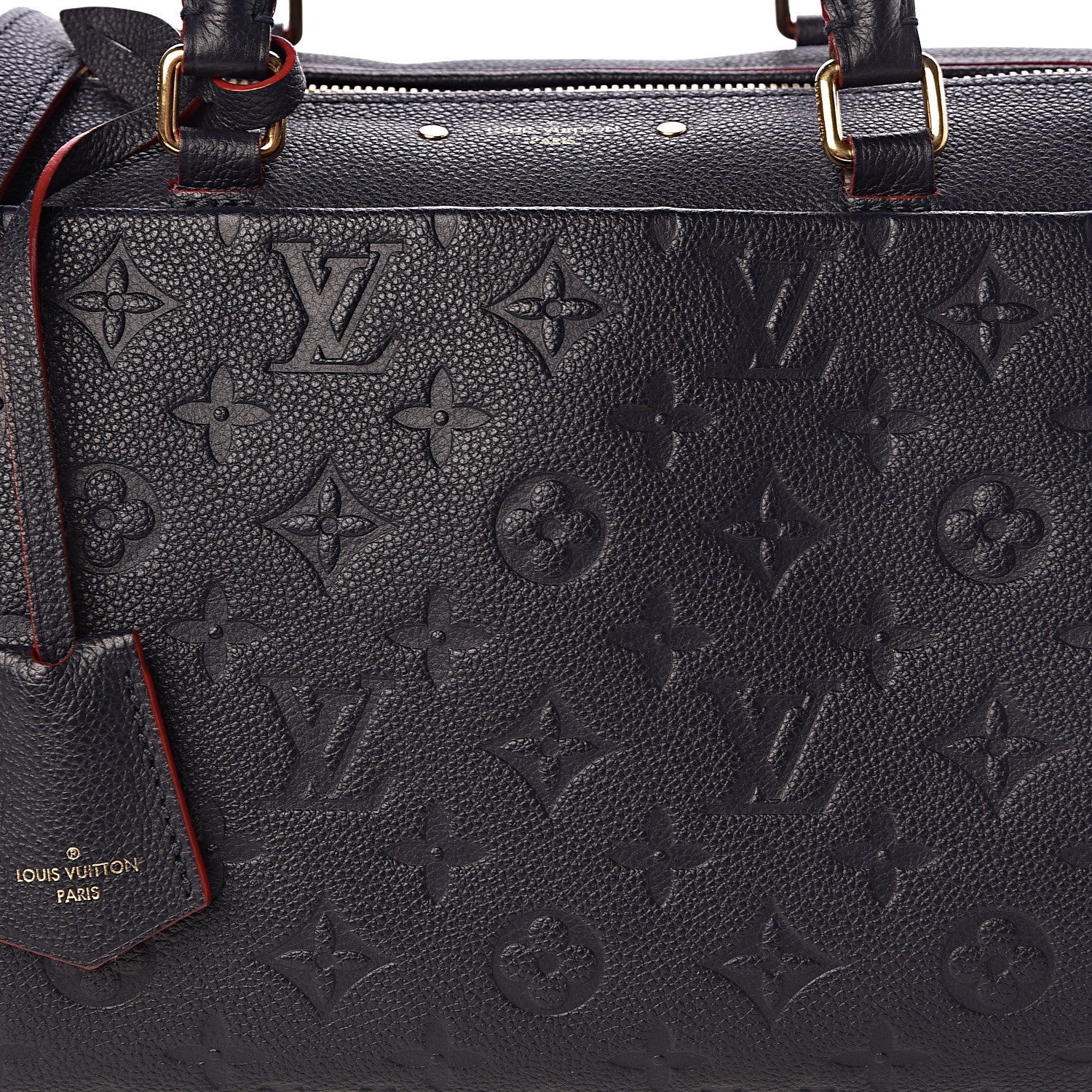 Louis Vuitton Empreinte Speedy Bandouliere 30 NM Marine Rouge 8 of 14