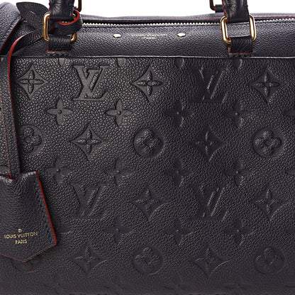 Louis Vuitton Empreinte Speedy Bandouliere 30 NM Marine Rouge 8 of 14