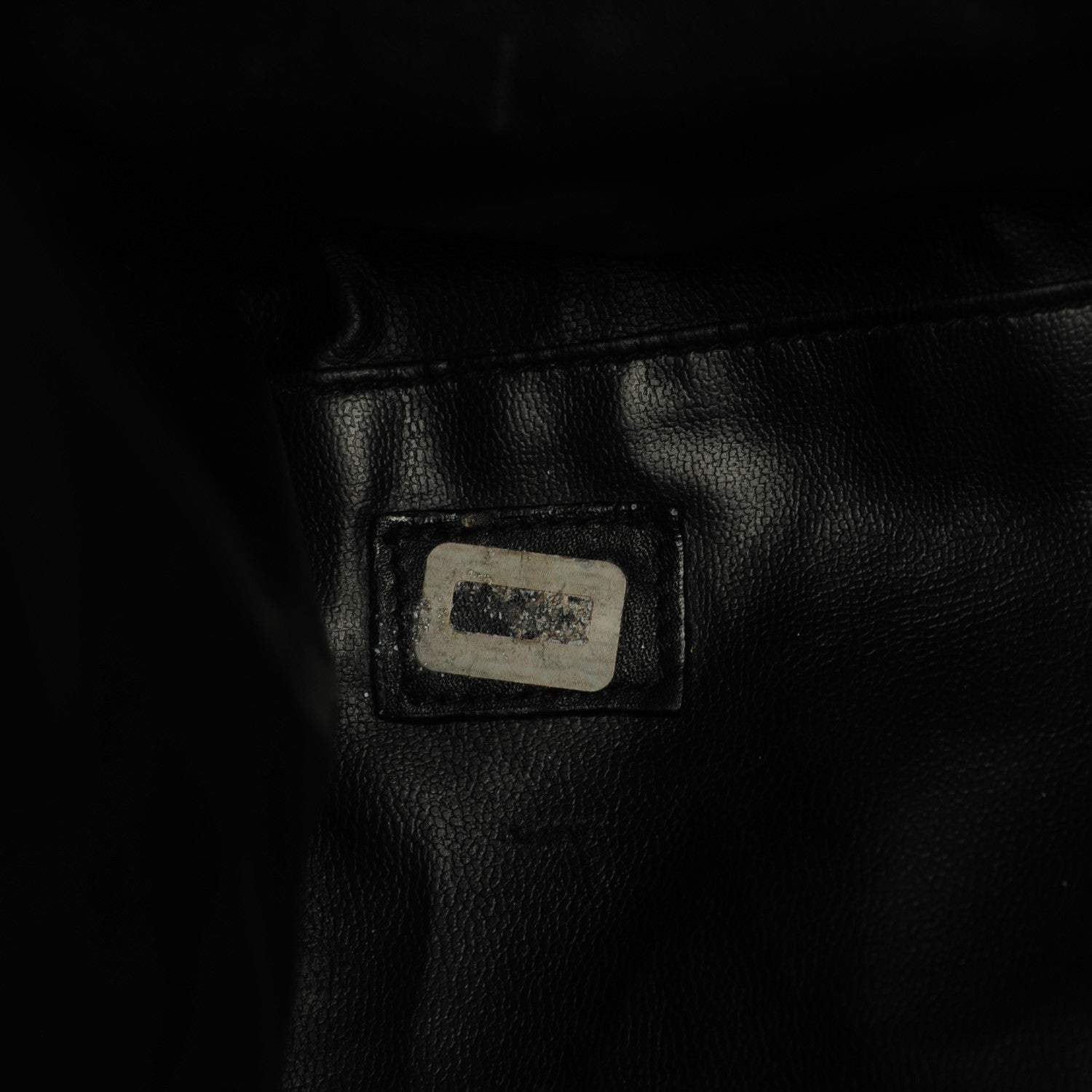 Chanel Calfskin Stitched XL Weekender Black 8 of 8