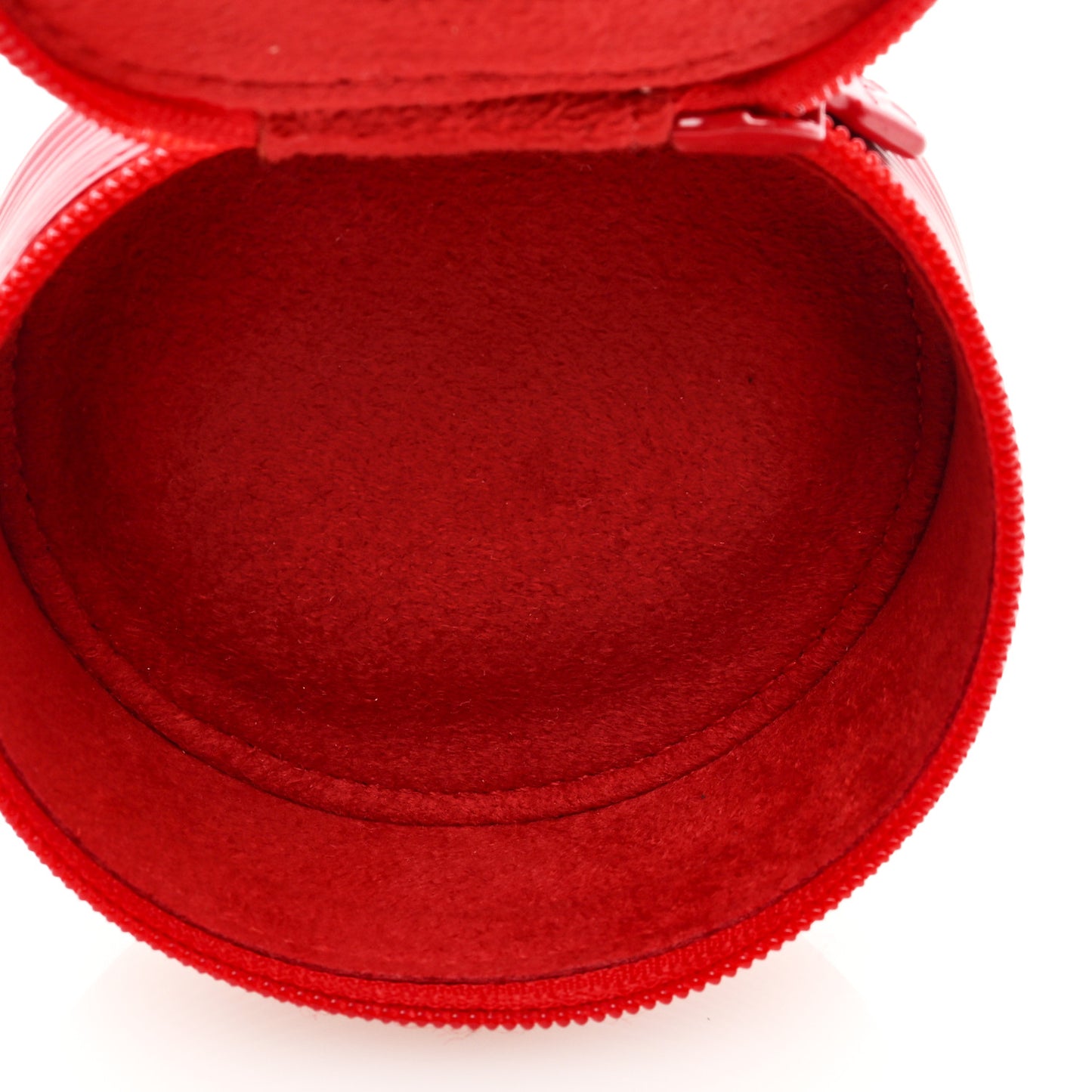 Epi Ecrin Bijoux 8cm Jewelry Box Case Castillan Red