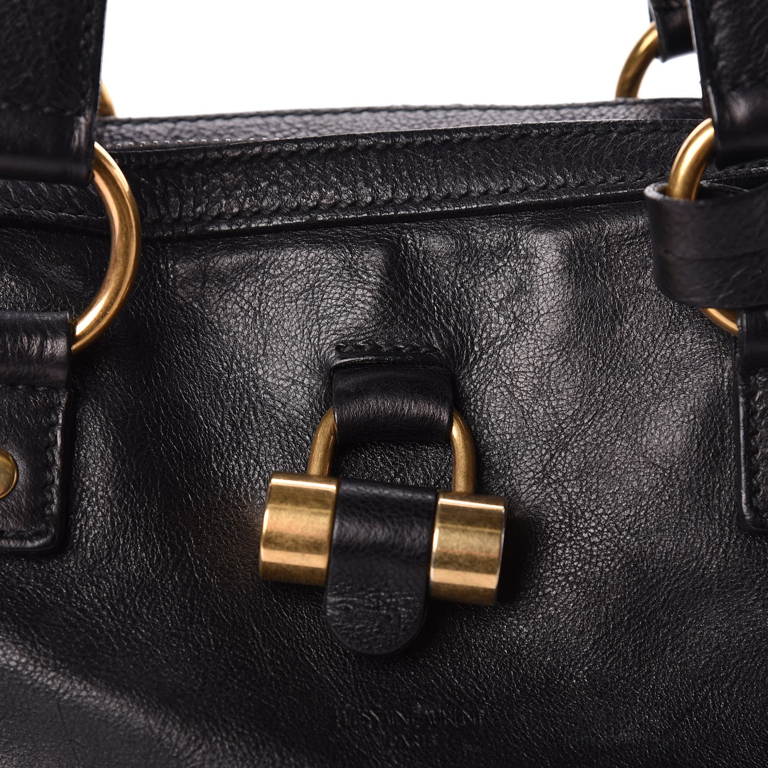 Saint Laurent Calfskin Large Muse Black 12 of 15