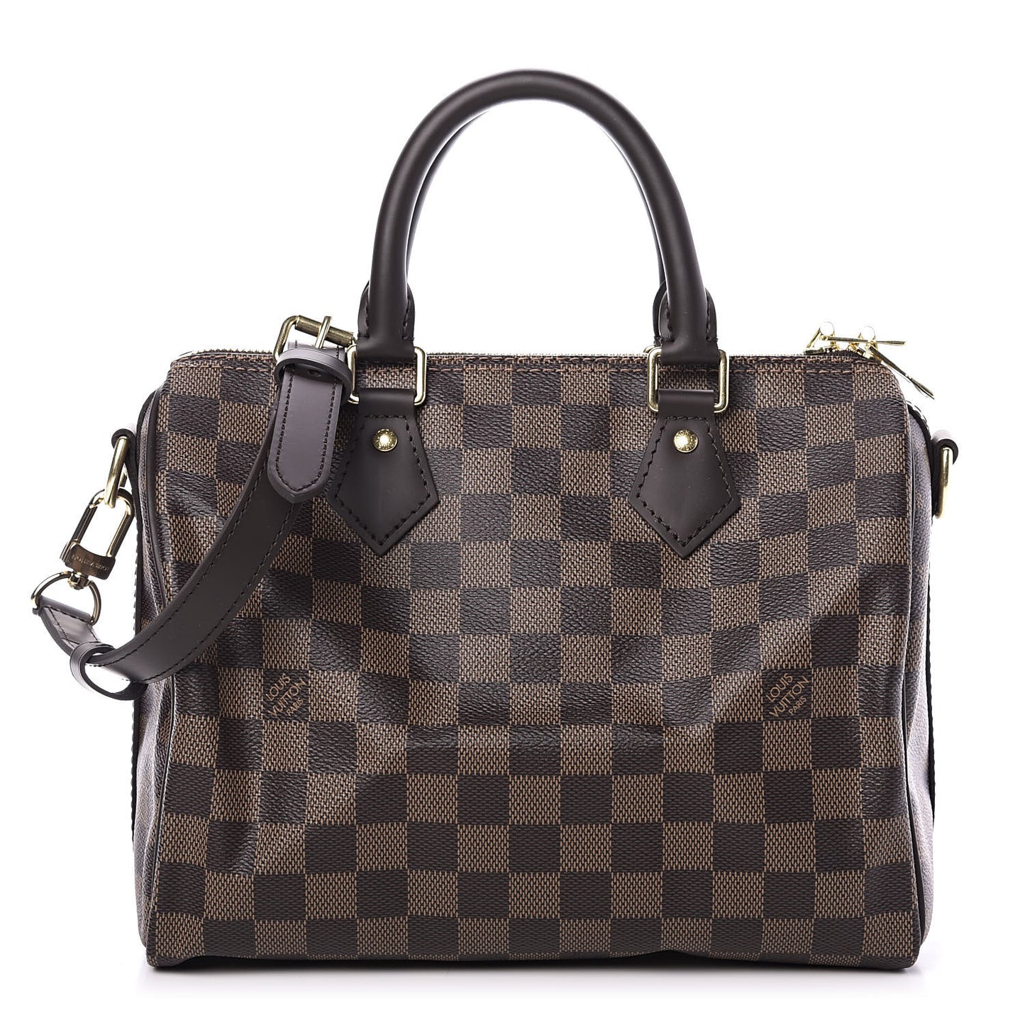 Damier Ebene Speedy Bandouliere 25