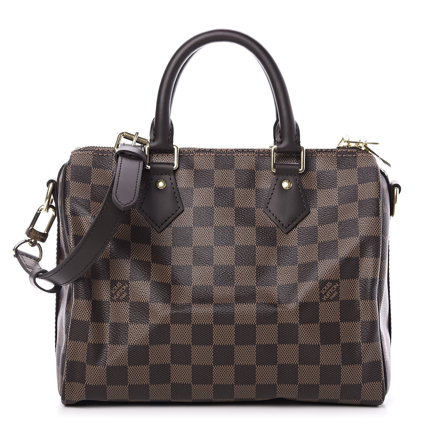 Louis Vuitton Damier Ebene Speedy Bandouliere 25 1 of 8