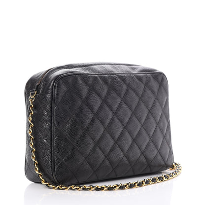Chanel Caviar Quilted Camera Case Black 3 of 11