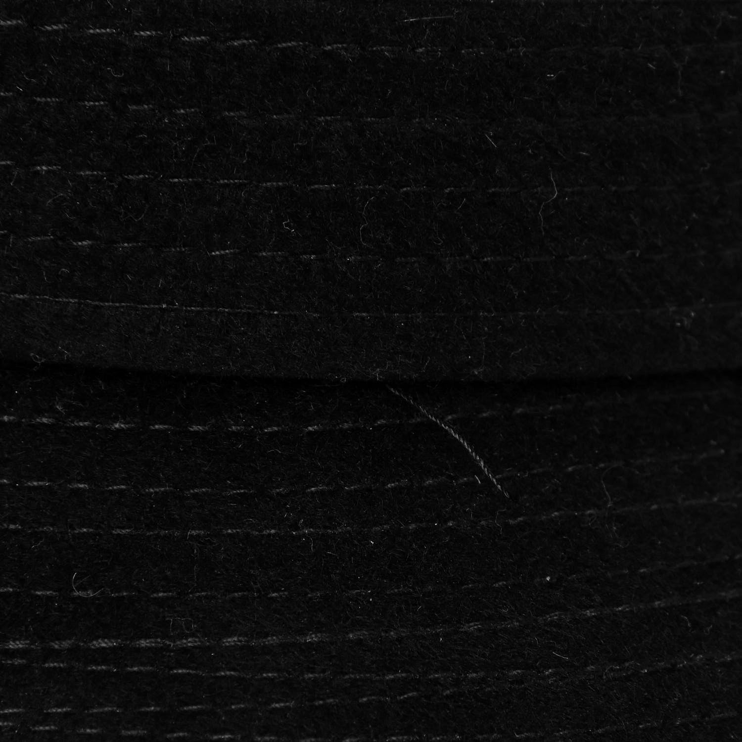 Hermes Rabbit Felt Hare Felt Paris Hat 58 Black 9 of 10