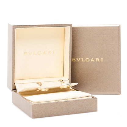 Bulgari 18K Rose Gold Diamond Mother of Pearl Divas' Dream Earrings 5 of 5