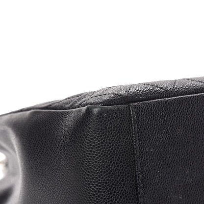 Chanel Caviar Quilted Grand Shopping Tote GST Black 8 of 14