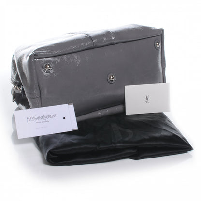 Saint Laurent Patent Small Easy Sac Grey 4 of 7