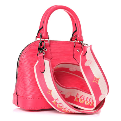 Louis Vuitton Epi Jacquard Alma BB Dragon Fruit 3 of 9