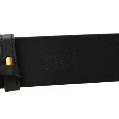 Gucci Calfskin Double G 40mm Belt 85 34 Black 3 of 4