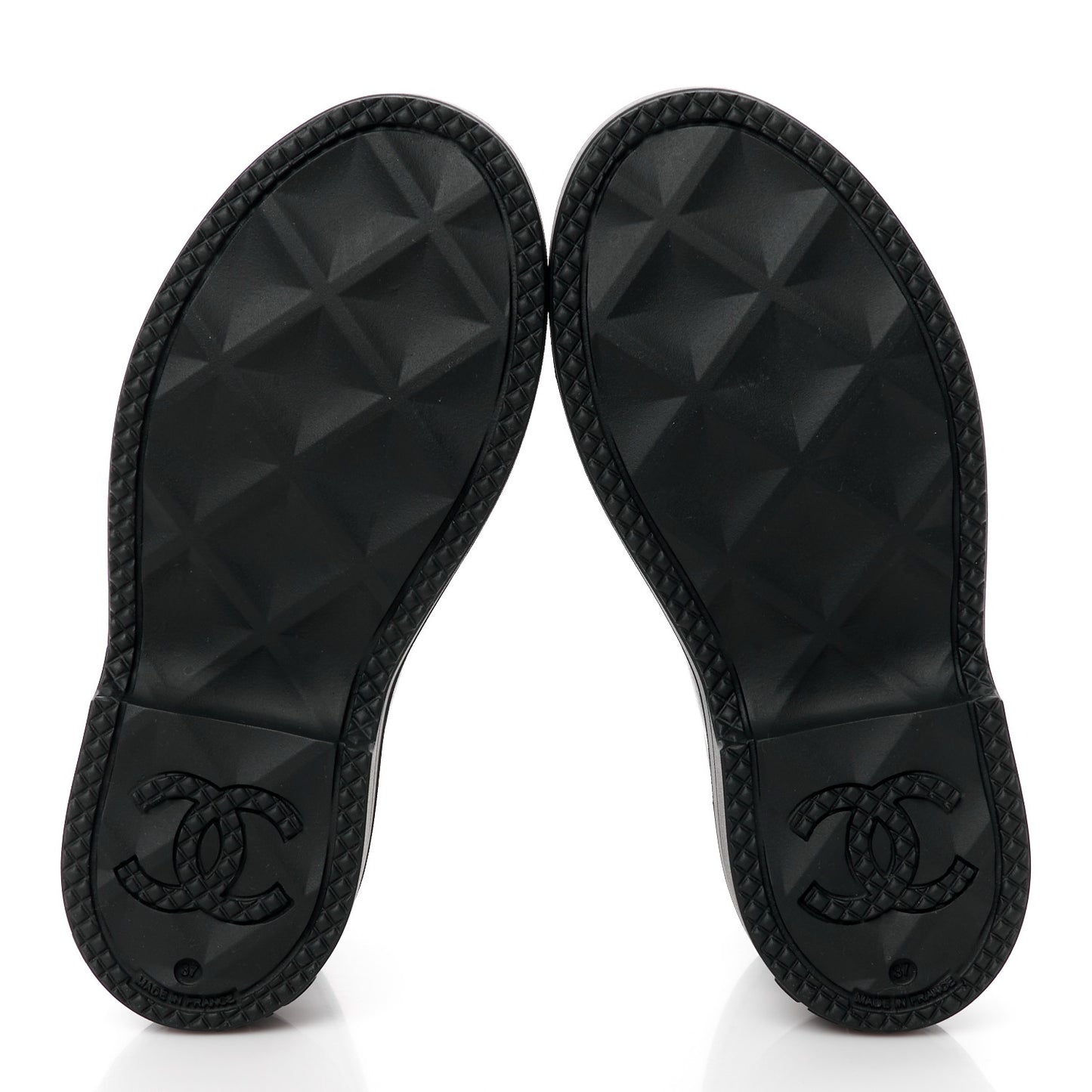 Rubber CC Short Rain Boots 37 Black