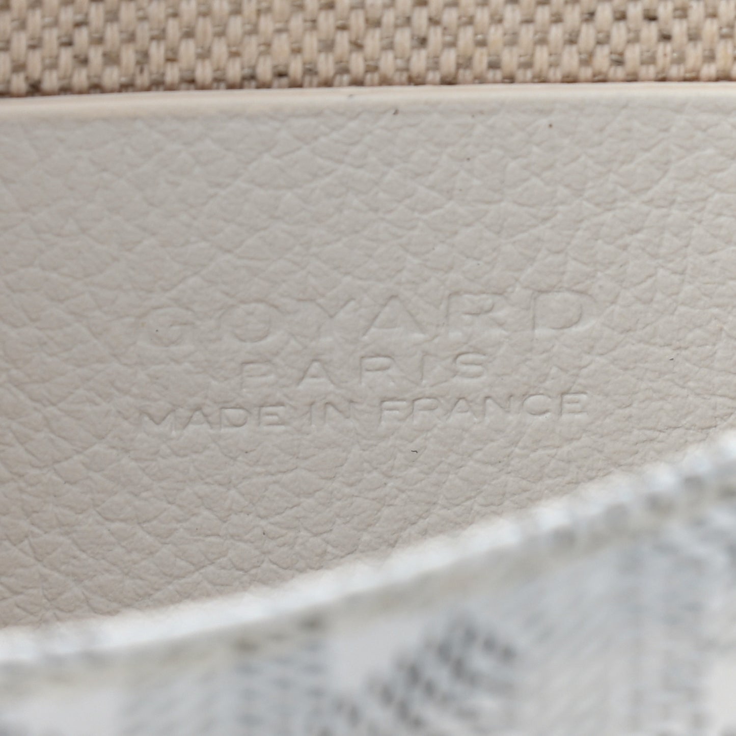 Goyardine Plumet Wallet Clutch White