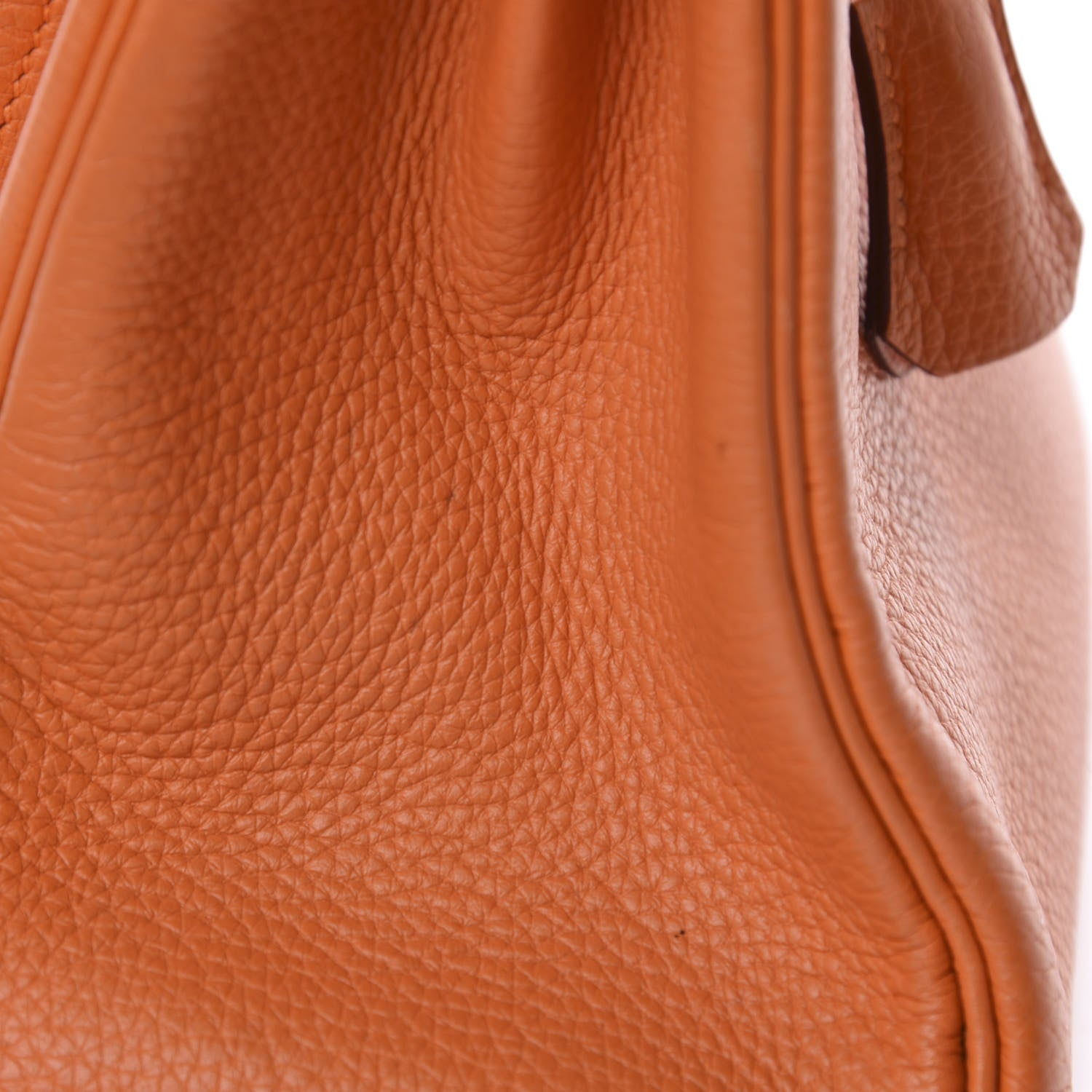 Hermes Togo Kelly Retourne 32 Orange 8 of 13