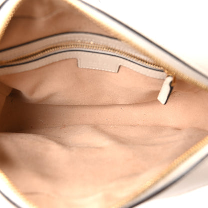 Gucci GG Supreme Monogram Small Horsebit 1955 Shoulder Bag Beige Mystic White 5 of 10