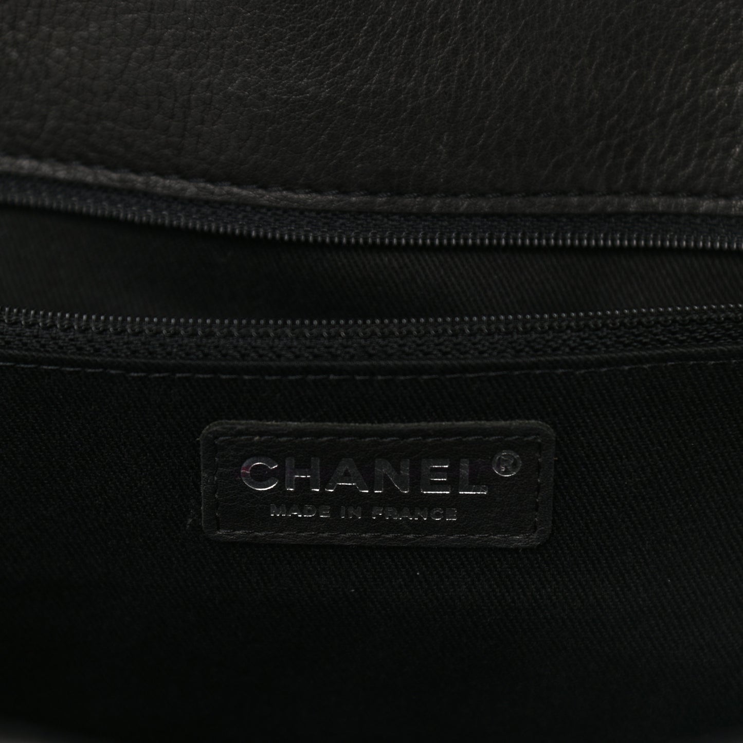 Calfskin Quilted Large Ride My Bag Messenger Black