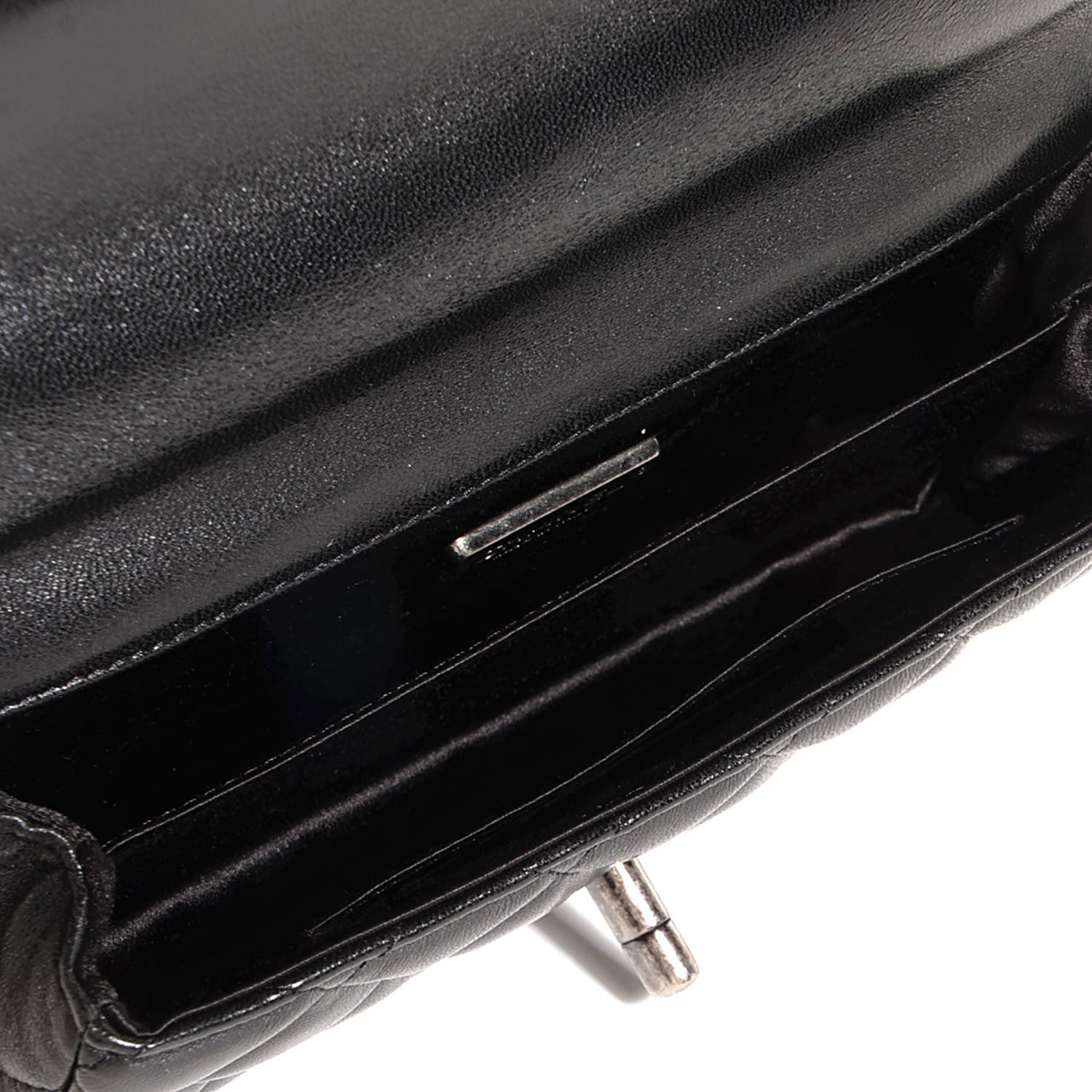 Chanel Lambskin Quilted Mini Around the World Flap Black 5 of 10