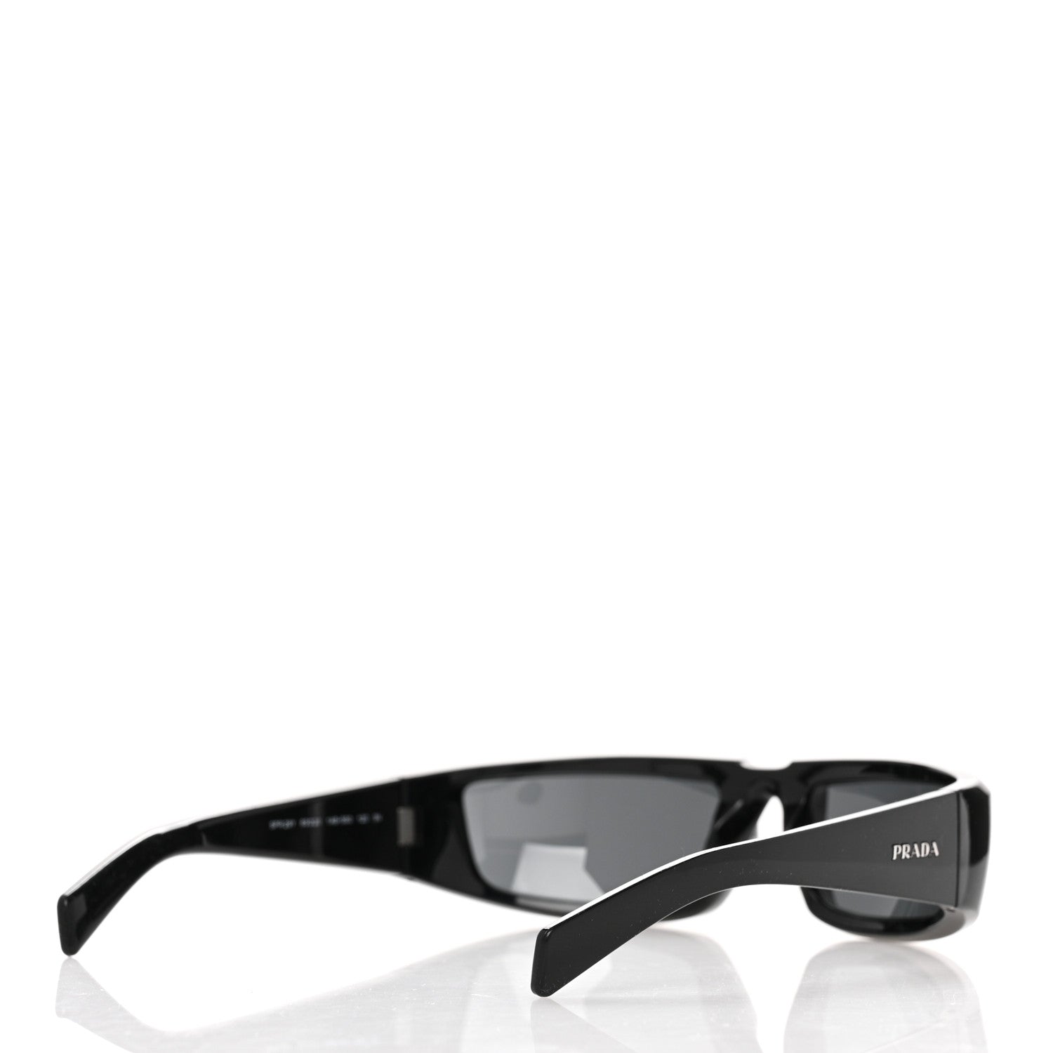 Prada Acetate Runway Sunglasses SPR 29Y Black 4 of 8