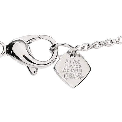 Chanel 18K White Gold Coco Crush Pendant Necklace 4 of 5