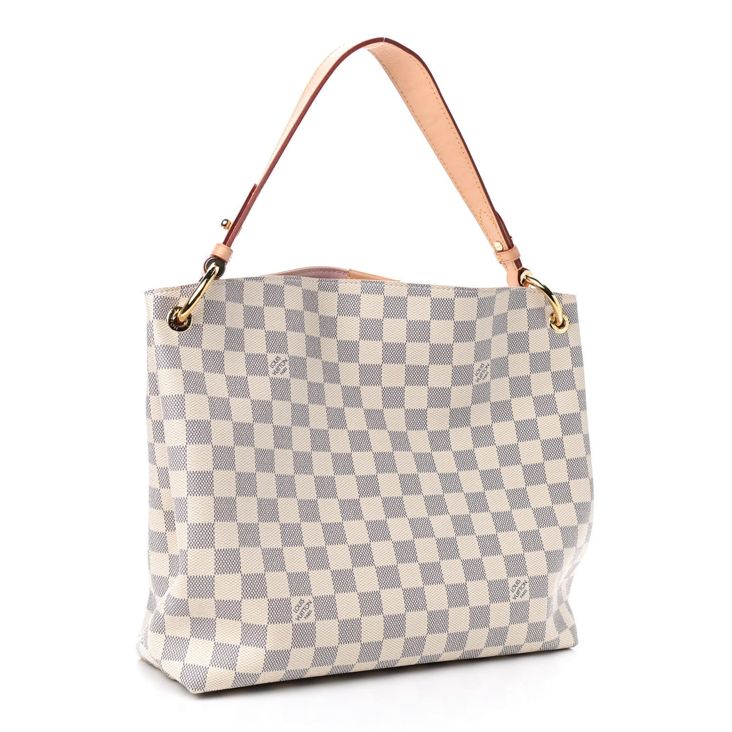 Damier Azur Graceful PM Rose Ballerine