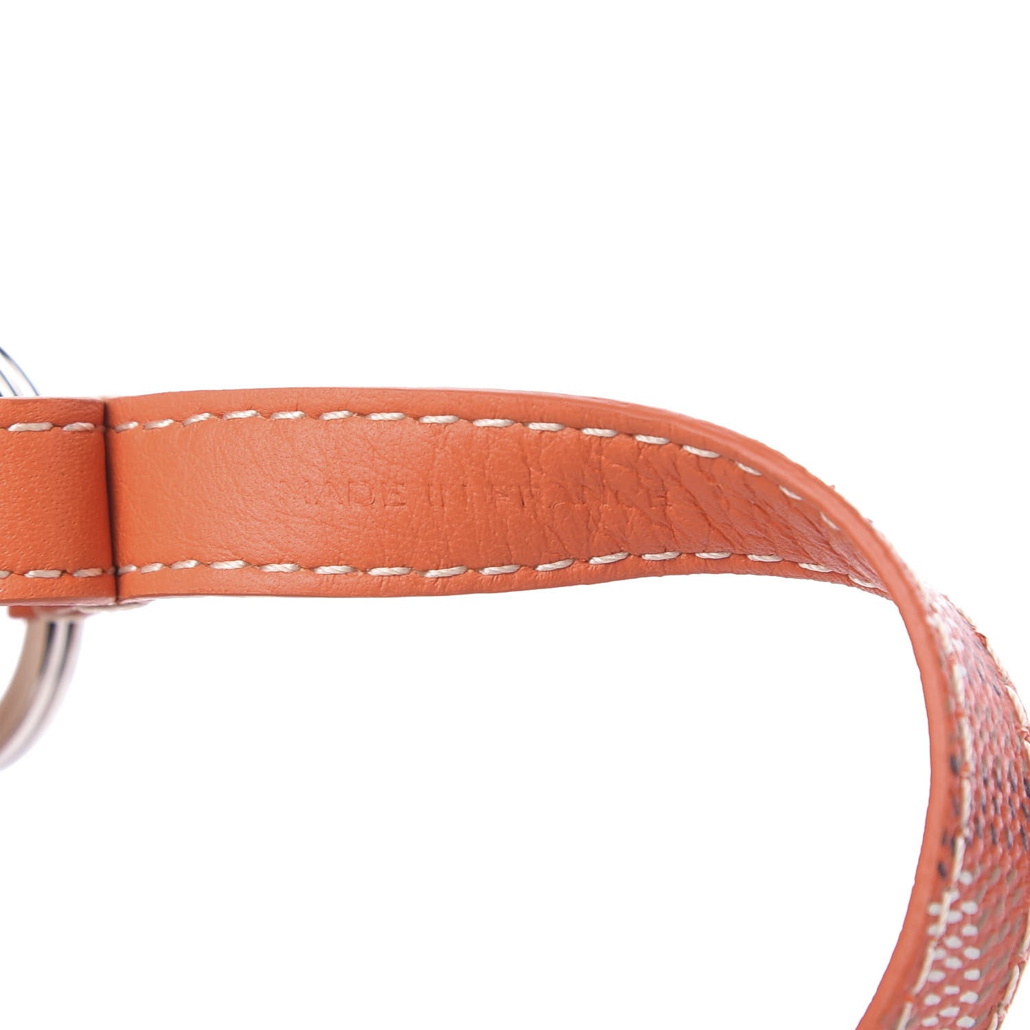 Goyard Goyardine Sesame Key Holder Orange 4 of 6