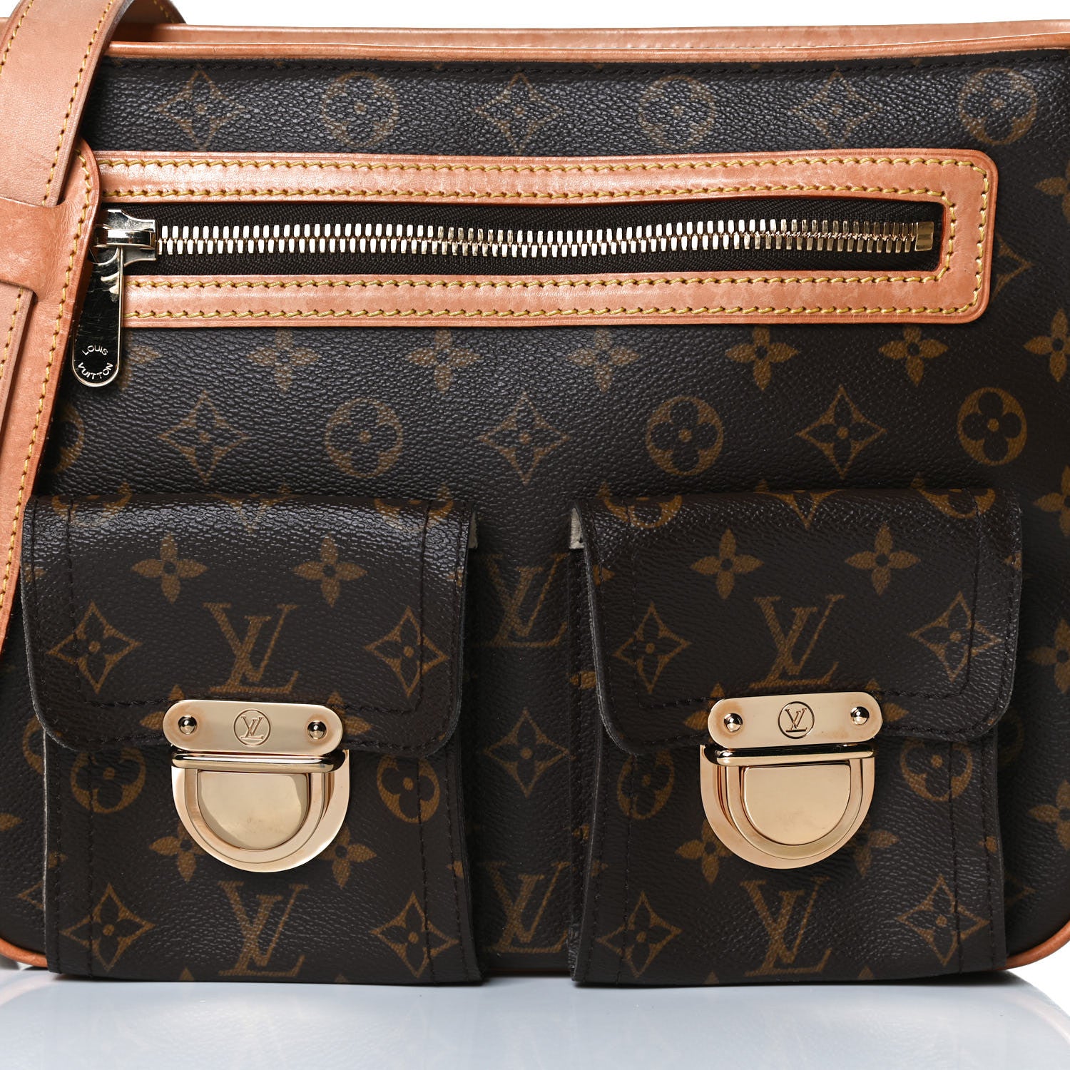 Louis Vuitton Monogram Hudson GM 8 of 15