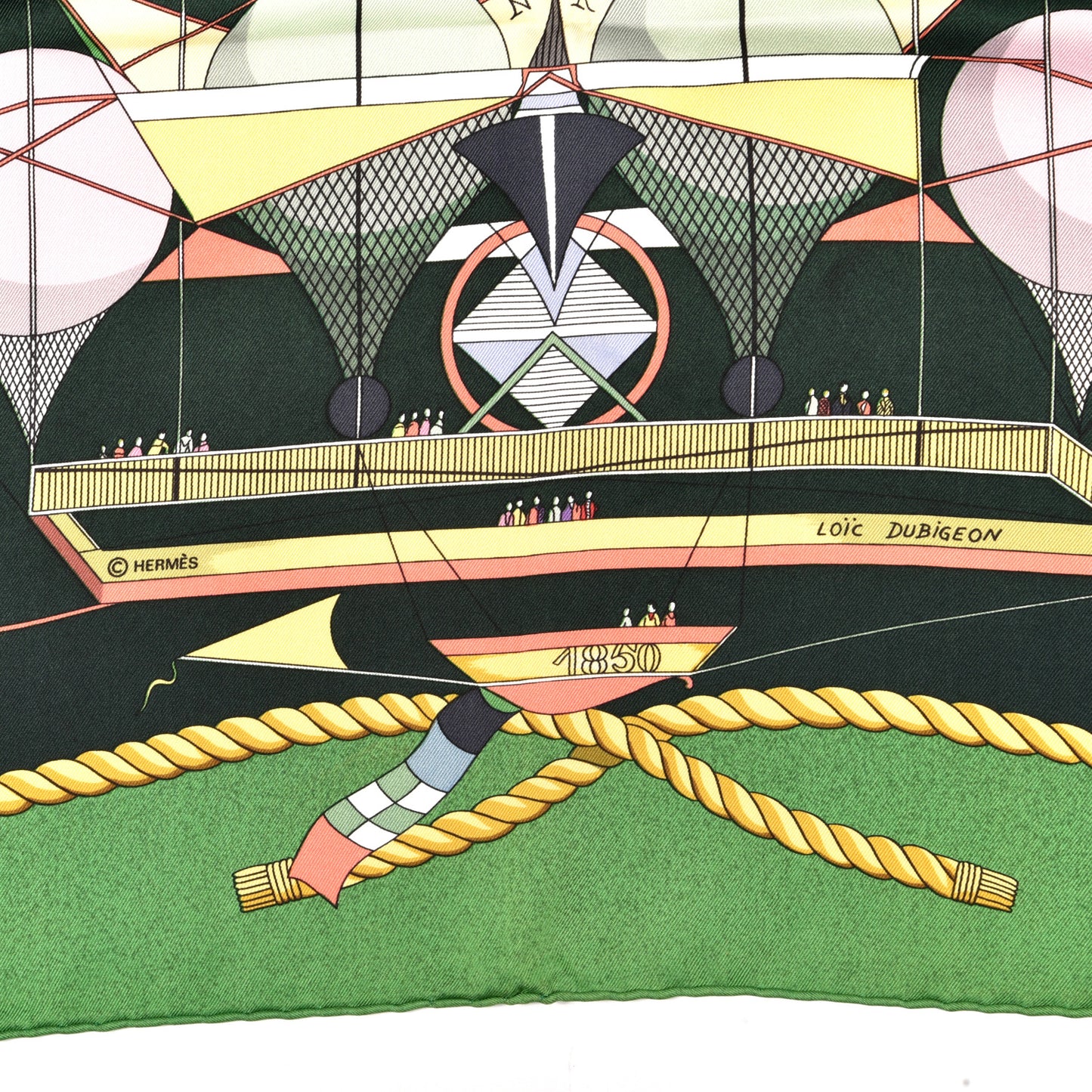Silk Les Folies Du Ciel Scarf 90
