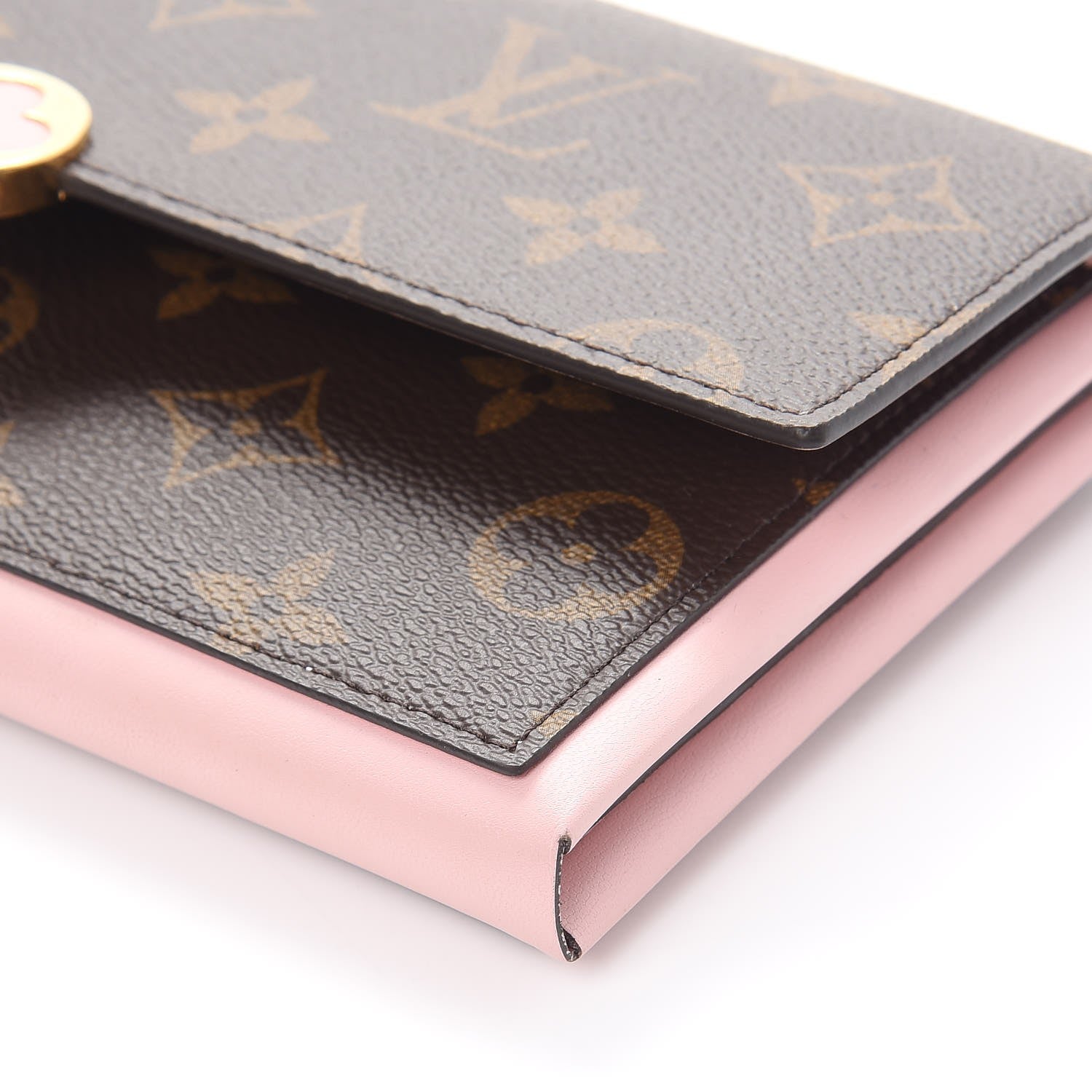 Louis Vuitton Monogram Flore Wallet Rose Ballerine 10 of 10