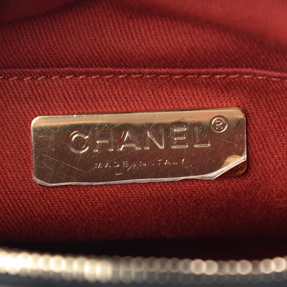 Chanel Lambskin Quilted Small Bowling Bag Black 6 of 10