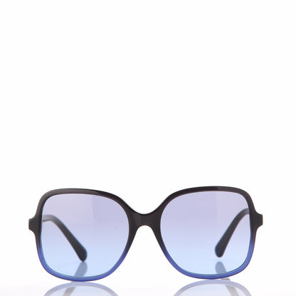 Chanel Square Summer CC Sunglasses 5349 Blue 2 of 8