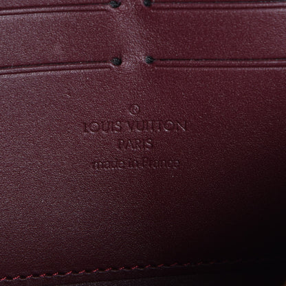 Louis Vuitton Vernis Zippy Wallet Rouge Fauviste 6 of 7