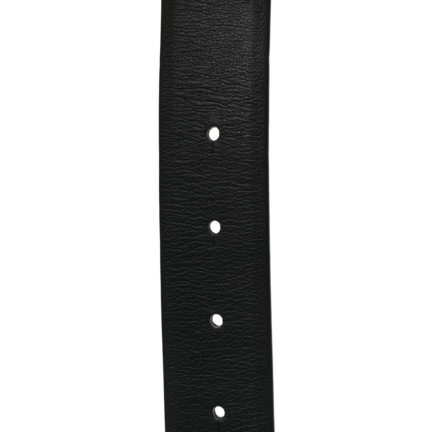 Chanel Calfskin Metal Enamel CC Belt 85 34 Black 6 of 7