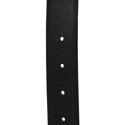 Chanel Calfskin Metal Enamel CC Belt 85 34 Black 6 of 7