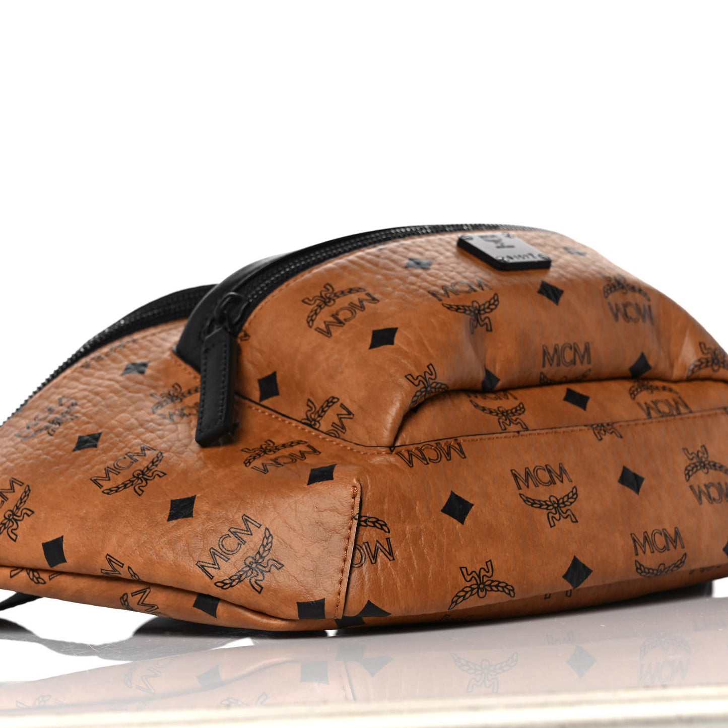 Visetos Medium Belt Bag Cognac Black
