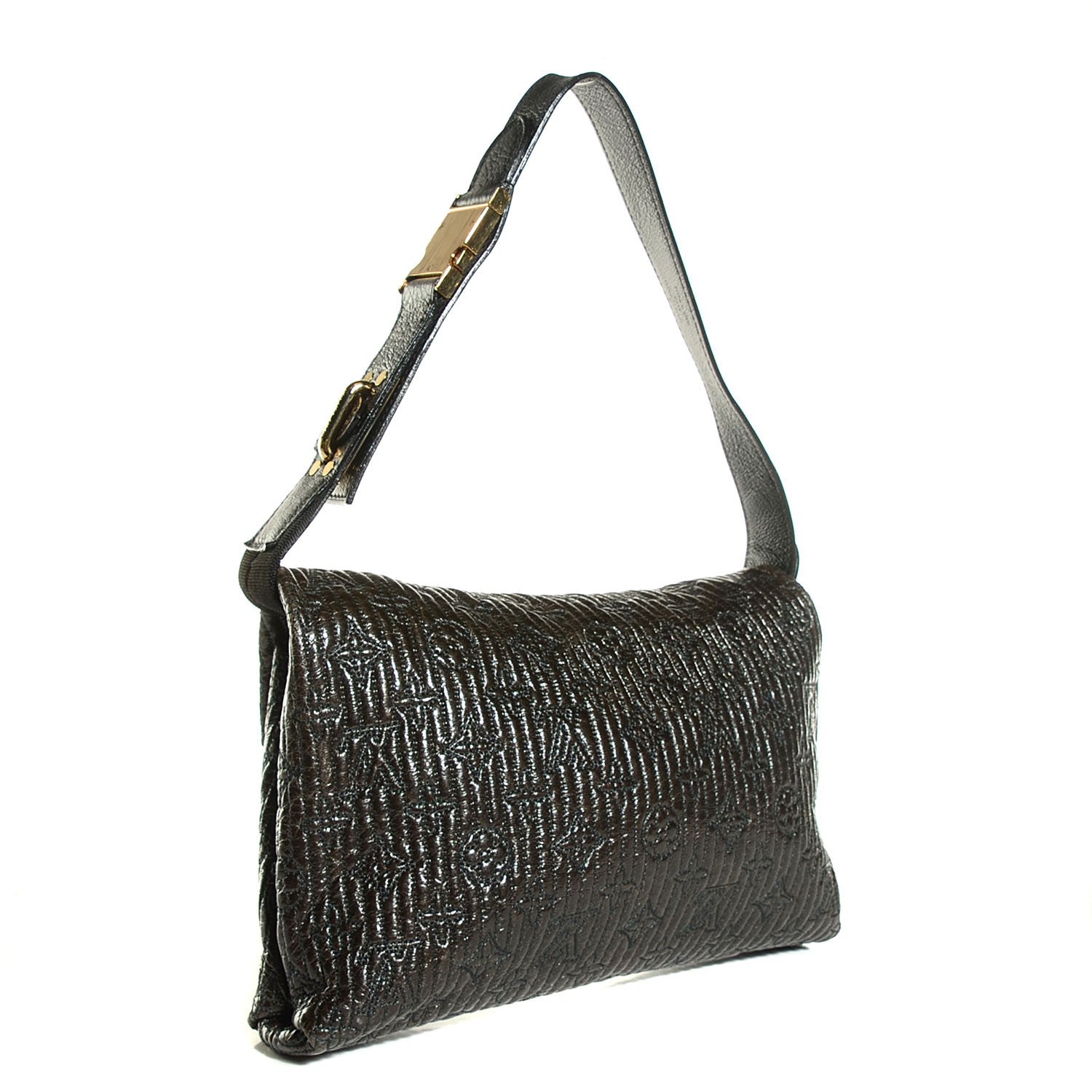 Louis Vuitton Monogram Motard Pochette Black 3 of 7