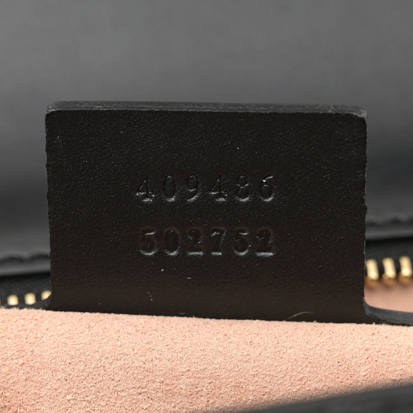 Guccissima Medium Padlock Shoulder Bag Black