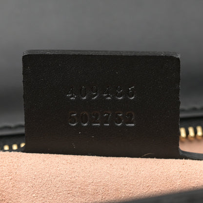 Gucci Guccissima Medium Padlock Shoulder Bag Black 7 of 13