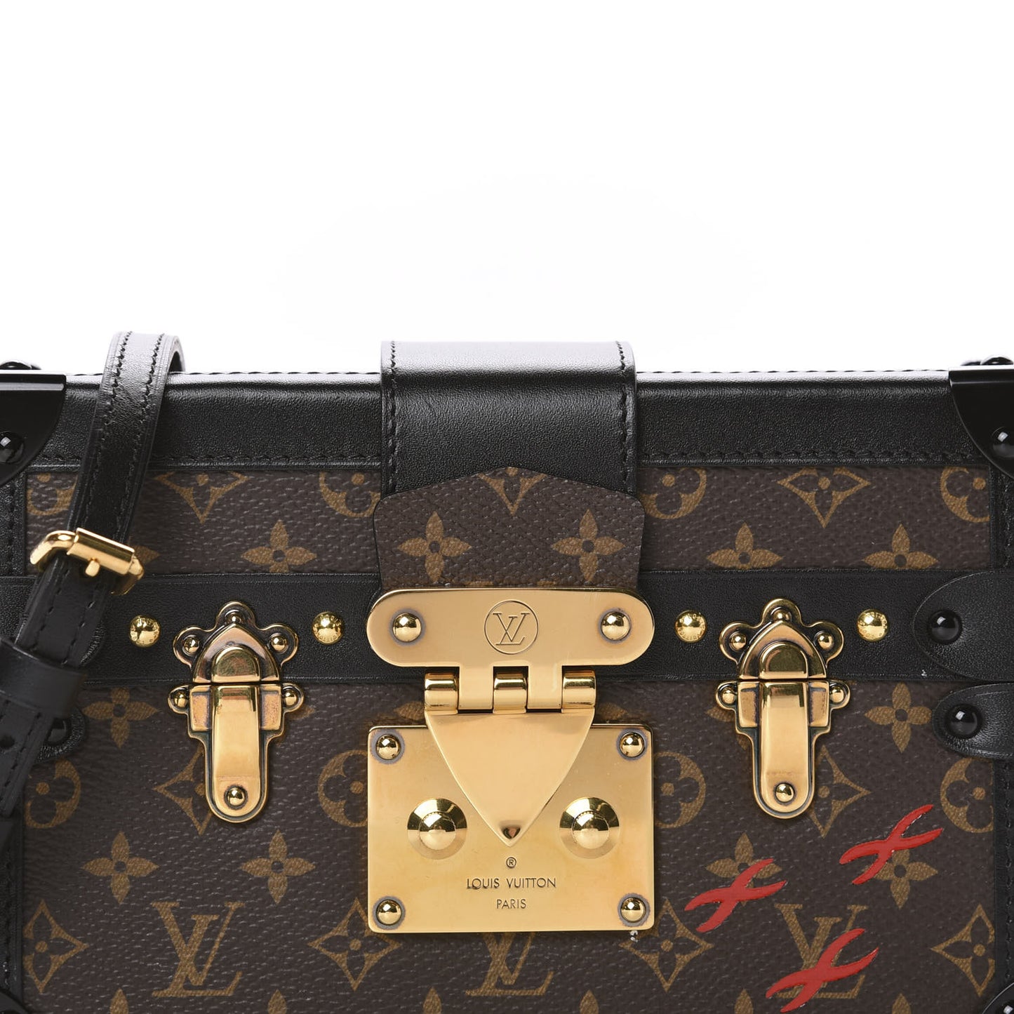 Monogram Petite Malle Black