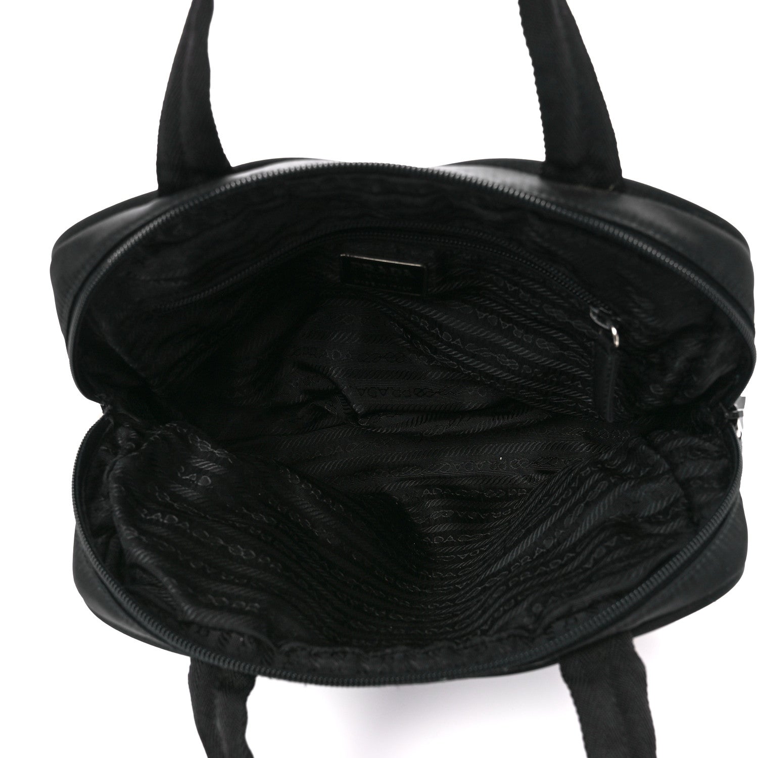 Prada Tessuto Nylon Tote Black 5 of 11
