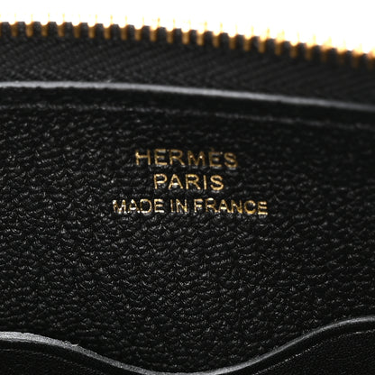 Hermes Evergrain Chaine d'Ancre Zipengo Pochette To Go Black 6 of 11